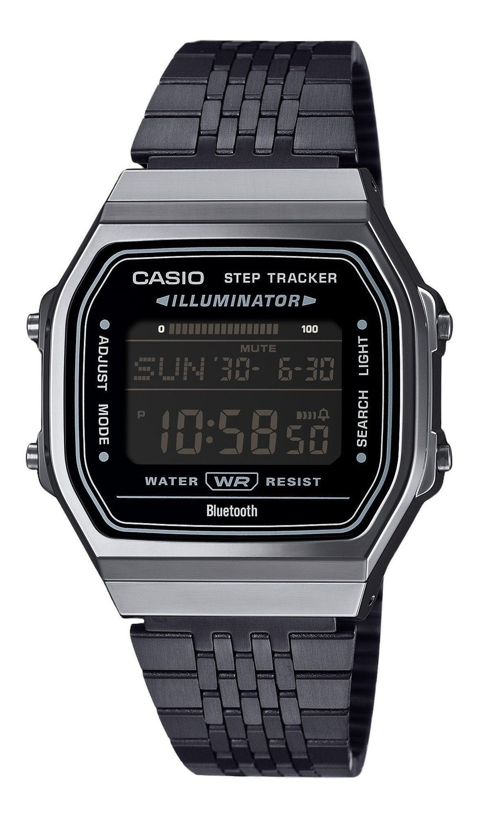 Casio Vintage Digital Smartphone Link Casual Quartz ABL-100WEGG-1B Unisex Watch