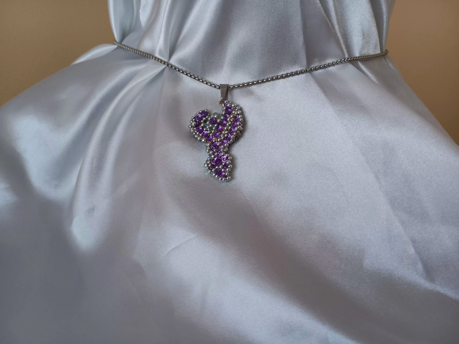 Nebula Galaxy Phoenix Necklace – Crystal Phoenix Jewelry Gift