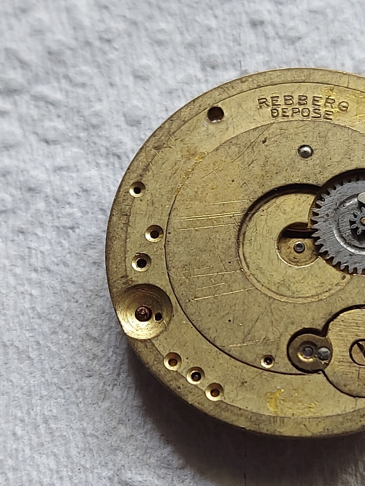 ANTIQUE LARGE TRENCH STYLE ROLEX REBBERG APPROX 30MM – SPARES REPAIR