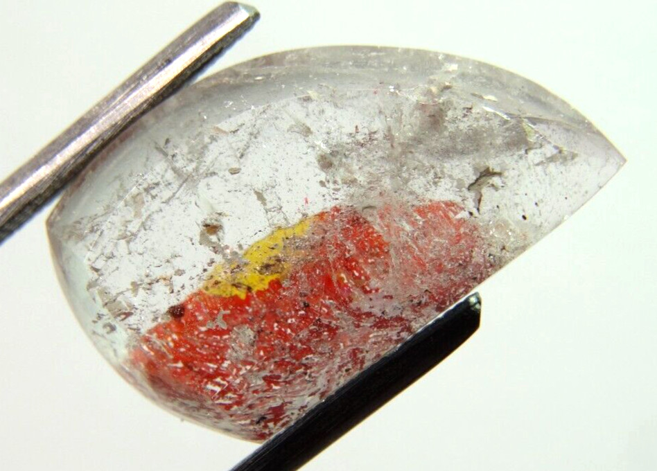 A-3 Ironite Quartz 22.65ct 17x29x6mm free form limonite Hematoide fire quartz