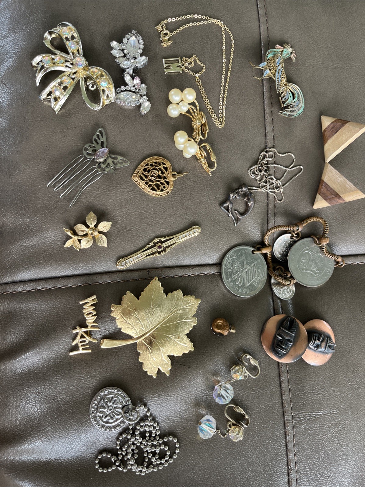 Vintage Costume Jewelry Lot Estate