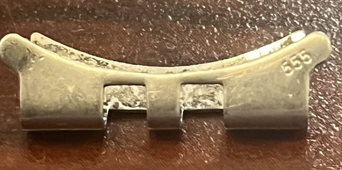 Genuine Rolex 555 End Piece – Authenticity Guaranteed!