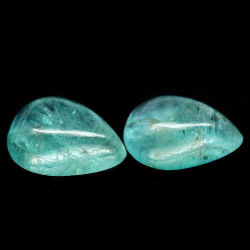 Shola Genuine 3.32 Ct Natural Very Rare Semi-Transparent Grandidierite Pair