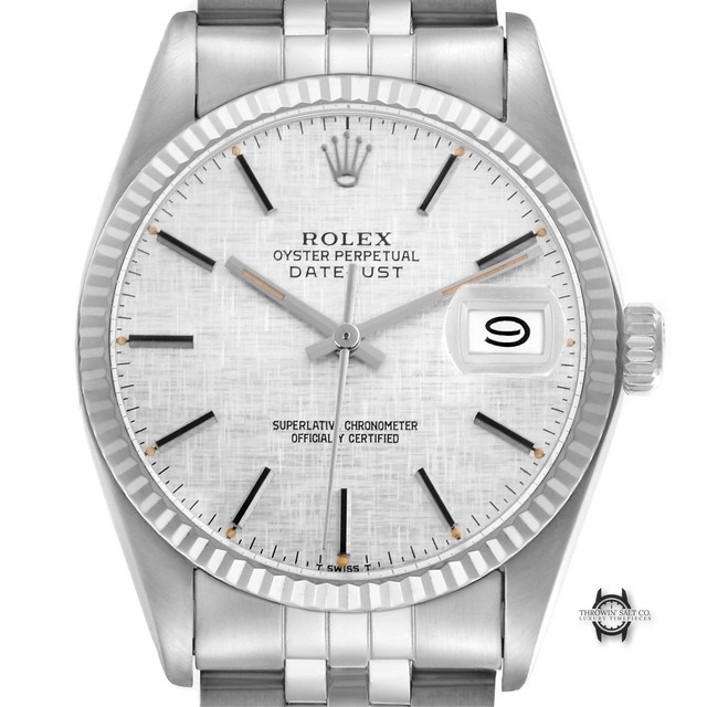 Rolex Datejust 16014 36mm / Stianless Steel / Linen Dial / Watch Only