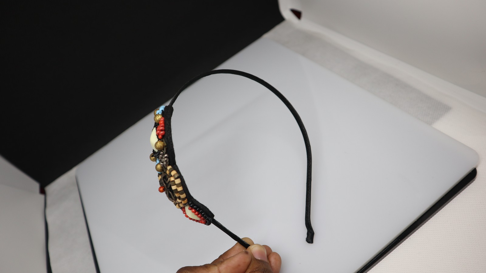 Beaded Multicolour Headband