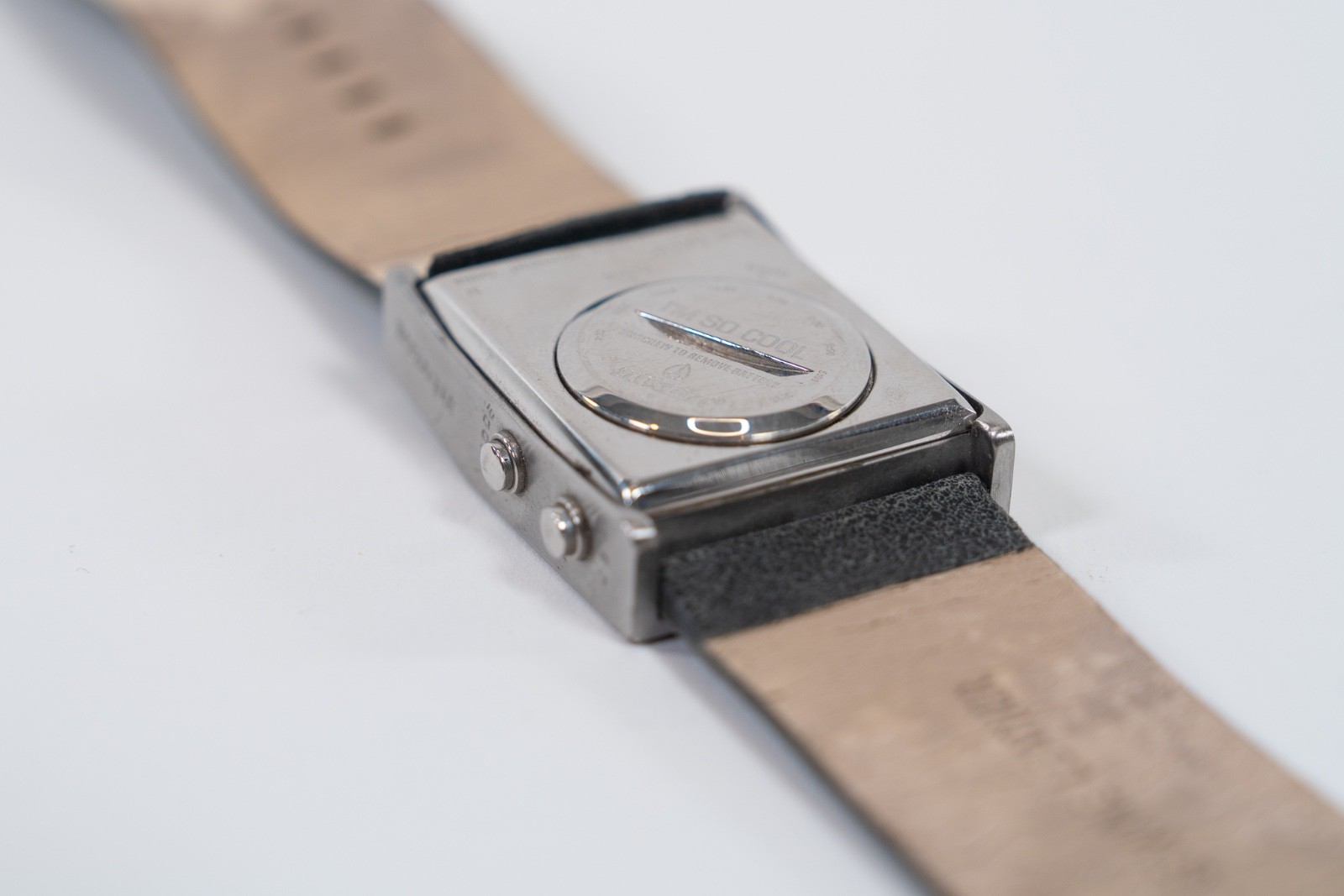 Nixon “The Dork” watch silver