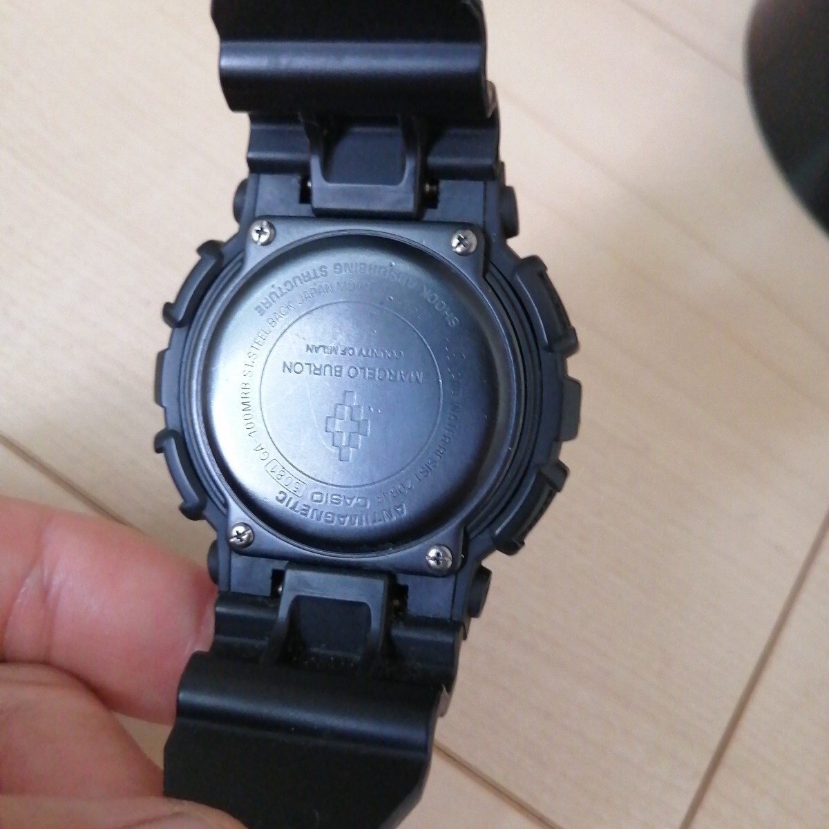 G SHOCK MARCELO BURLON COUNTY OF MILAN Collaboration Model GA 100MRB 1AJR