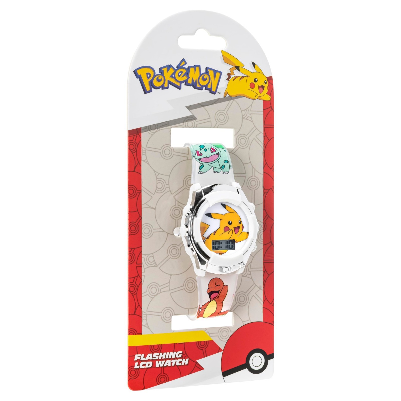 Kids Pokemon Digital LCD Quartz Watch – Unisex for All Ages, Fun & Stylish Timep