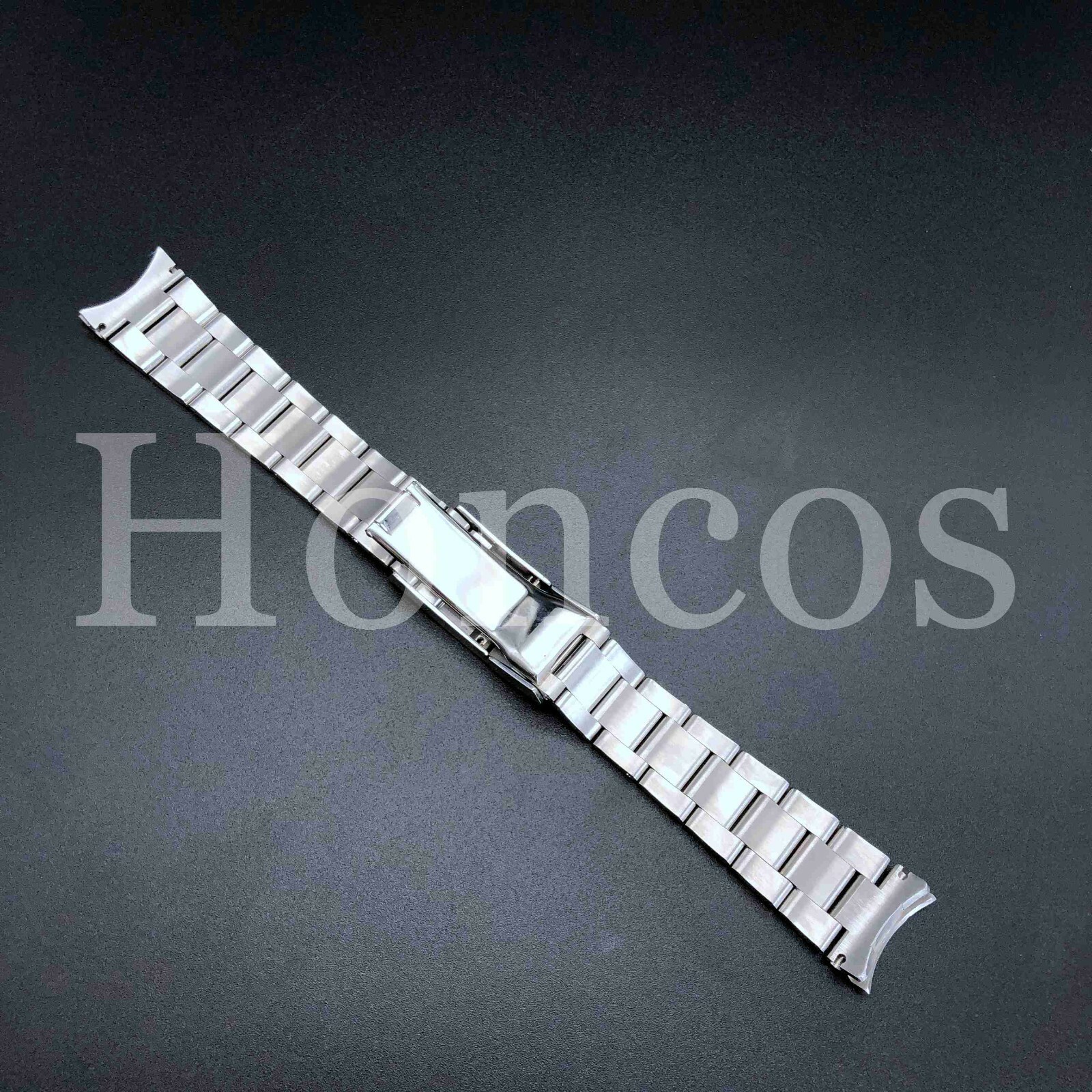 20MM SOLID OYSTER BAND BRACELET FITS FOR ROLEX GMT MASTER FLIP LOCK SHINY CENTR