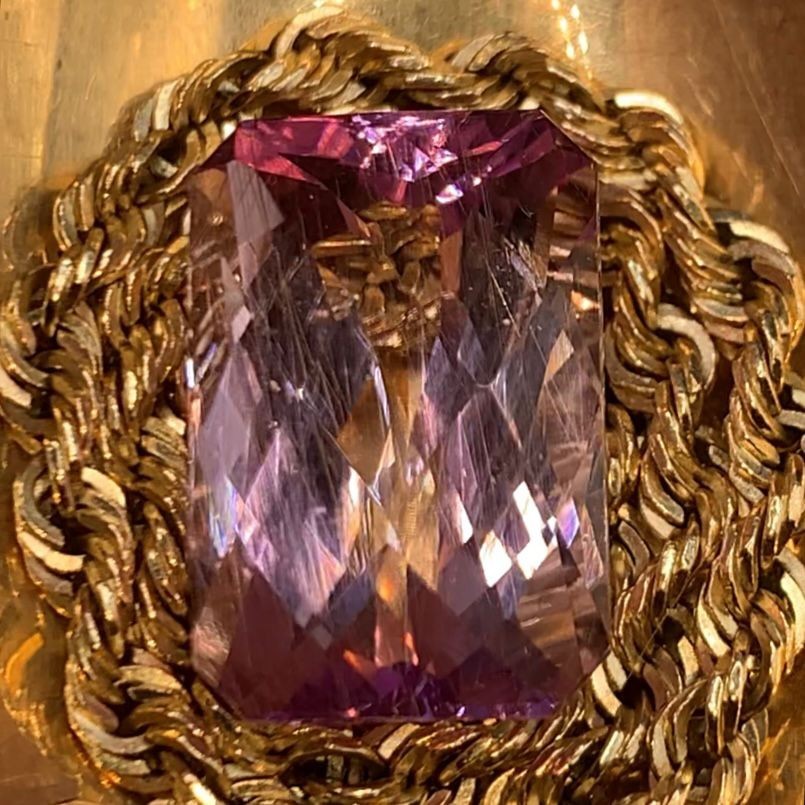 12.30Ct Natural Pink Kunzite