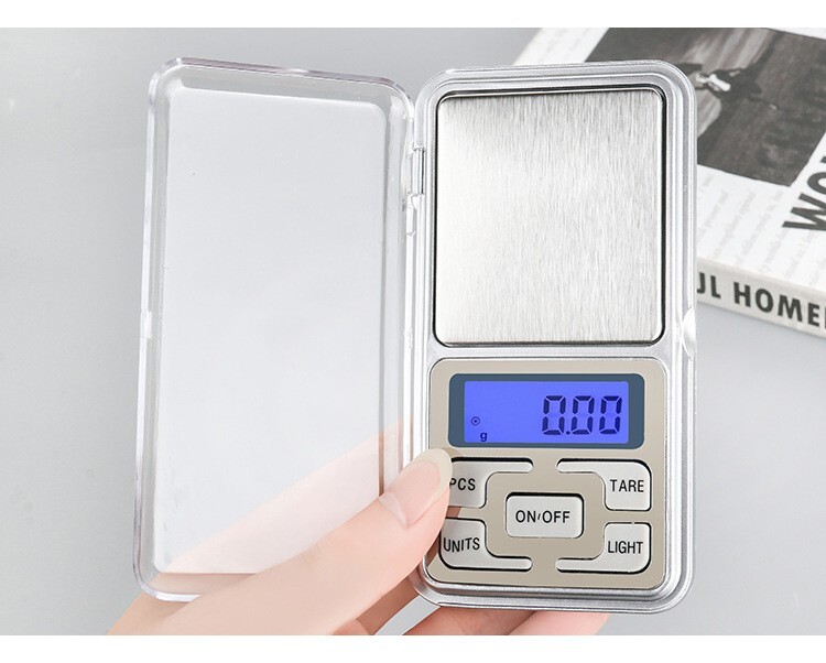500g x 0.01g Precision Digital Gram Pocket Mini Jewelry Scale with LCD Display