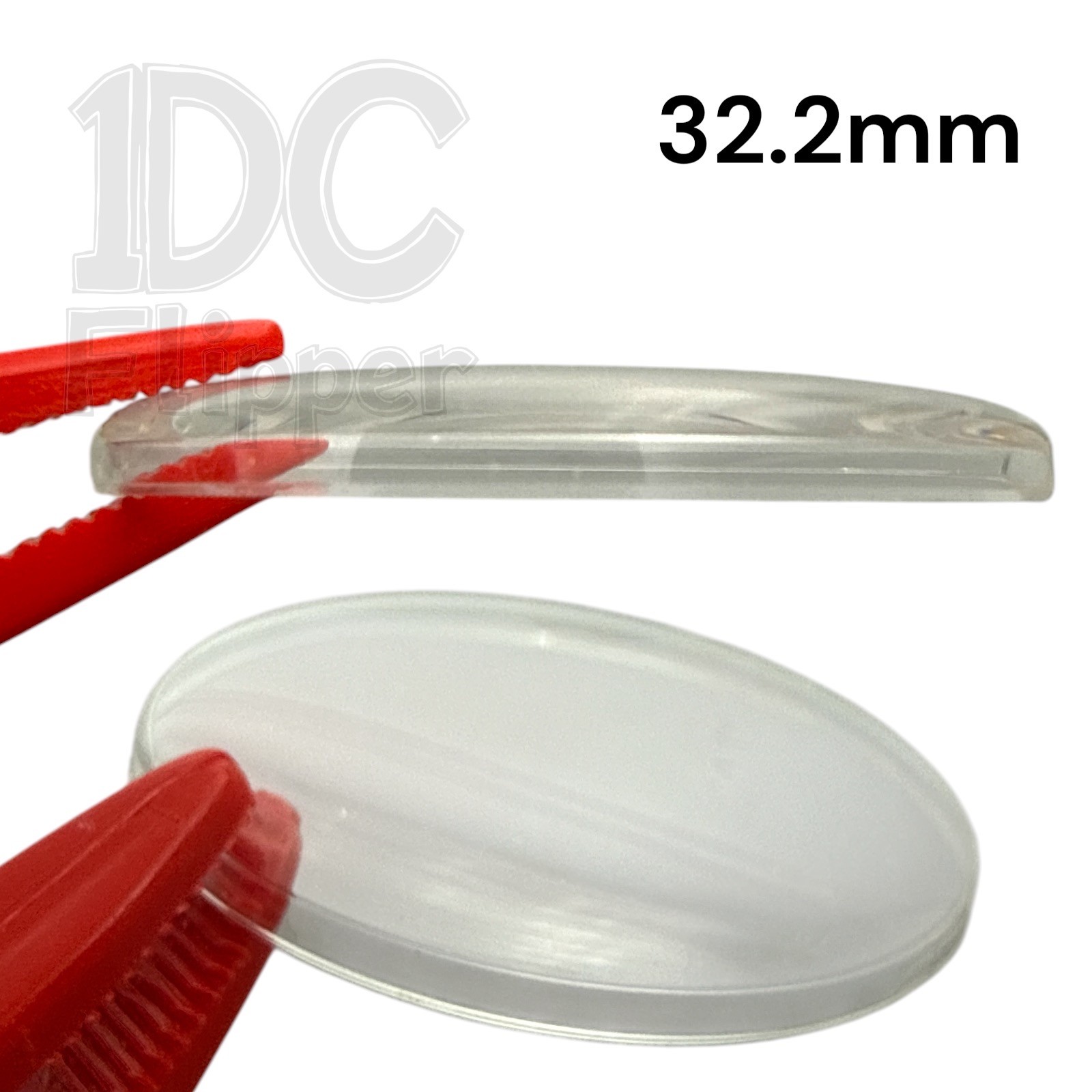 Normal Dome Watch Crystal Round Acrylic 18.7 to 32.2mm Deluxe NOS Read!