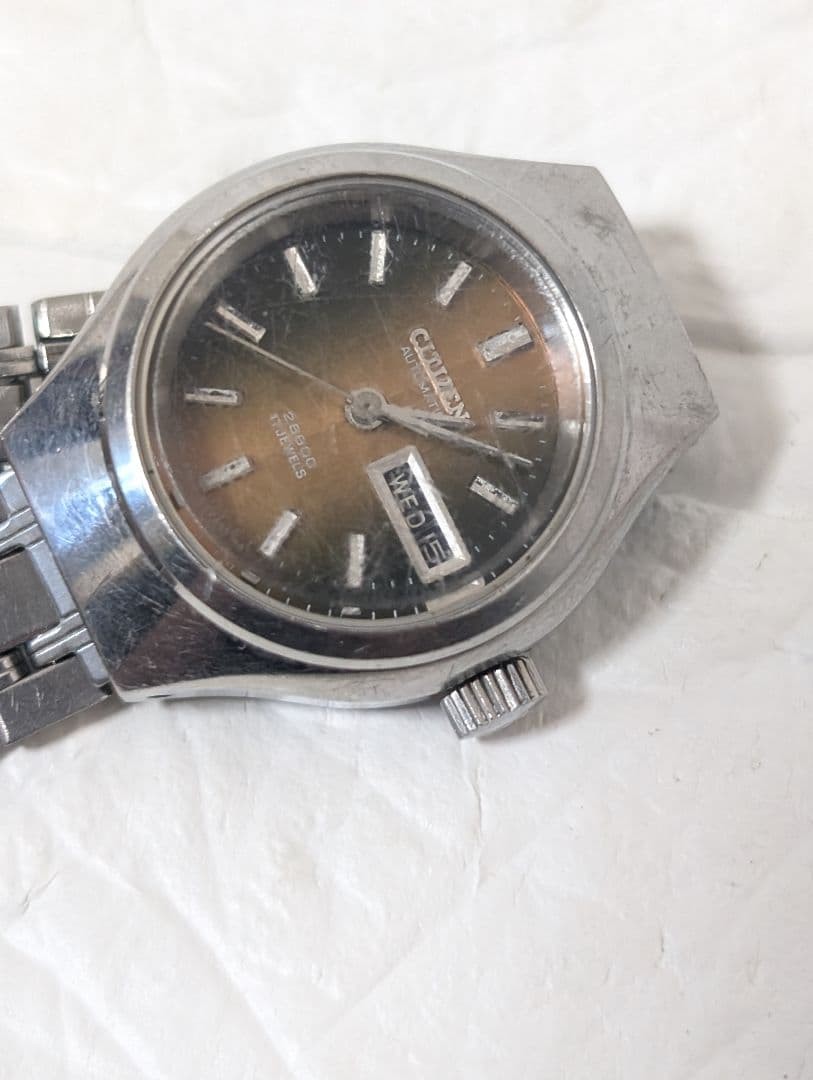 CITIZEN Automatic Women’s Watch, Stainless Steel, 17 Jewels, 1970s nu