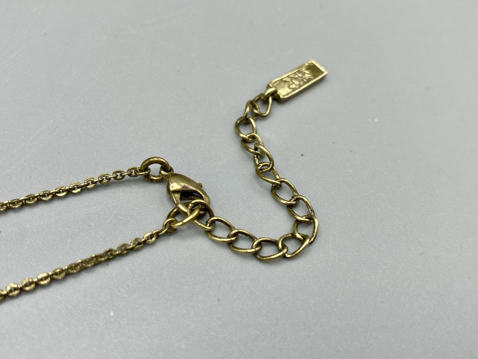 Silpada KR Crossbar Swarovski Crystal Brass Necklace 15″ With A 2″ Extender