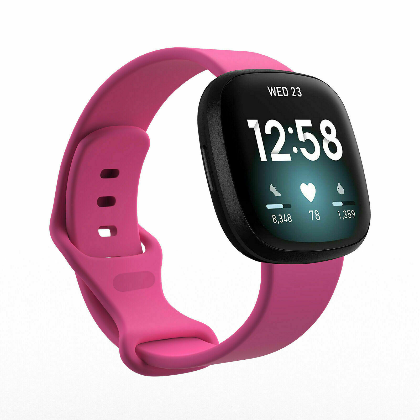 For Fitbit Versa 3 4/Sense 1 2 Strap Sport Watch Bands Silicone Wrist Bracelet