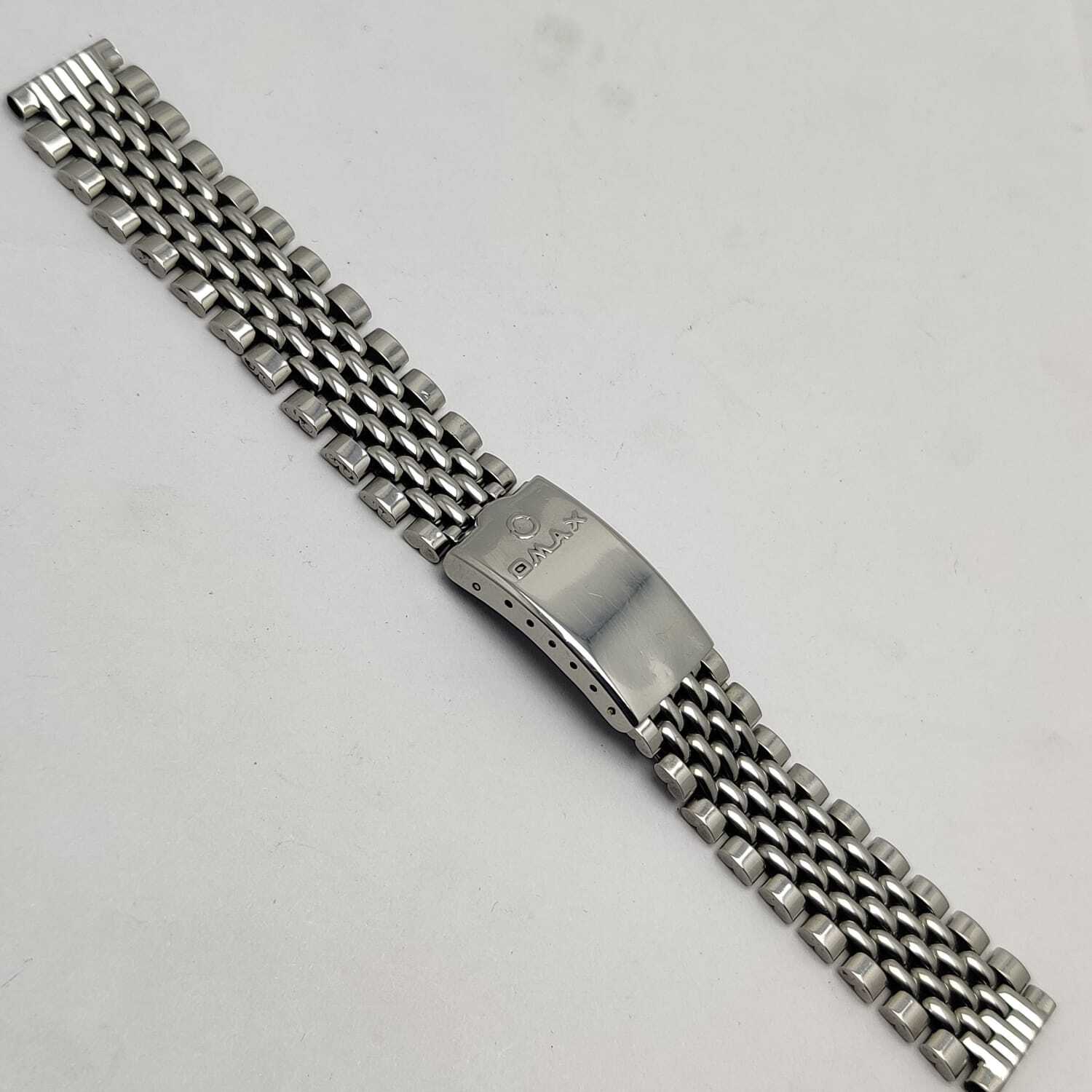 15.50 mm Omax Beads Of Rice Stainless Steel Watch Bracelet