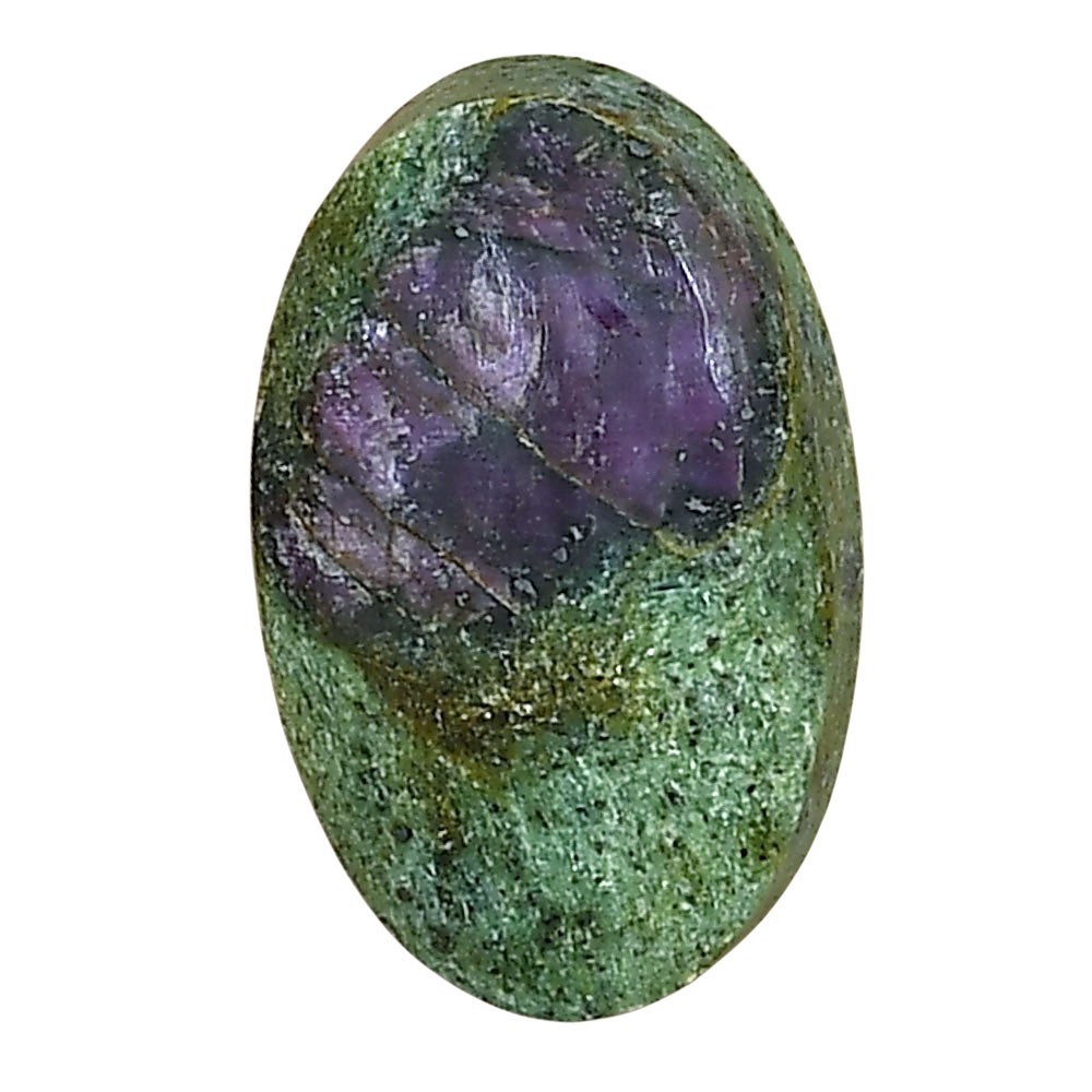 Natural Ruby-In-Fuchsite 22.4x14x5.5 mm Oval Shape Polished Gemstone LS03991-68