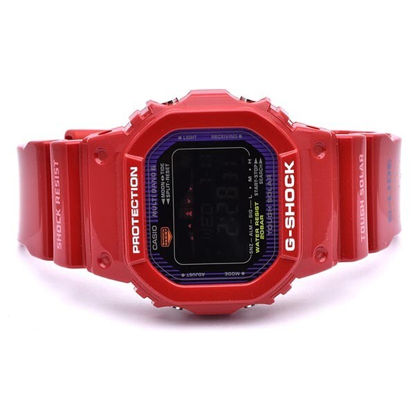 CASIO G-SHOCK GWX-5600C-4JF G-LIDE Tough Solar Radio Digital Men Wrist Watch Red