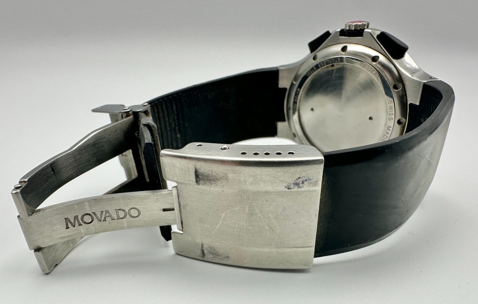 MOVADO Series 800 Chronograph, 45mm Quartz Watch, Ref. 84 C5 1896.1; Free Ship!