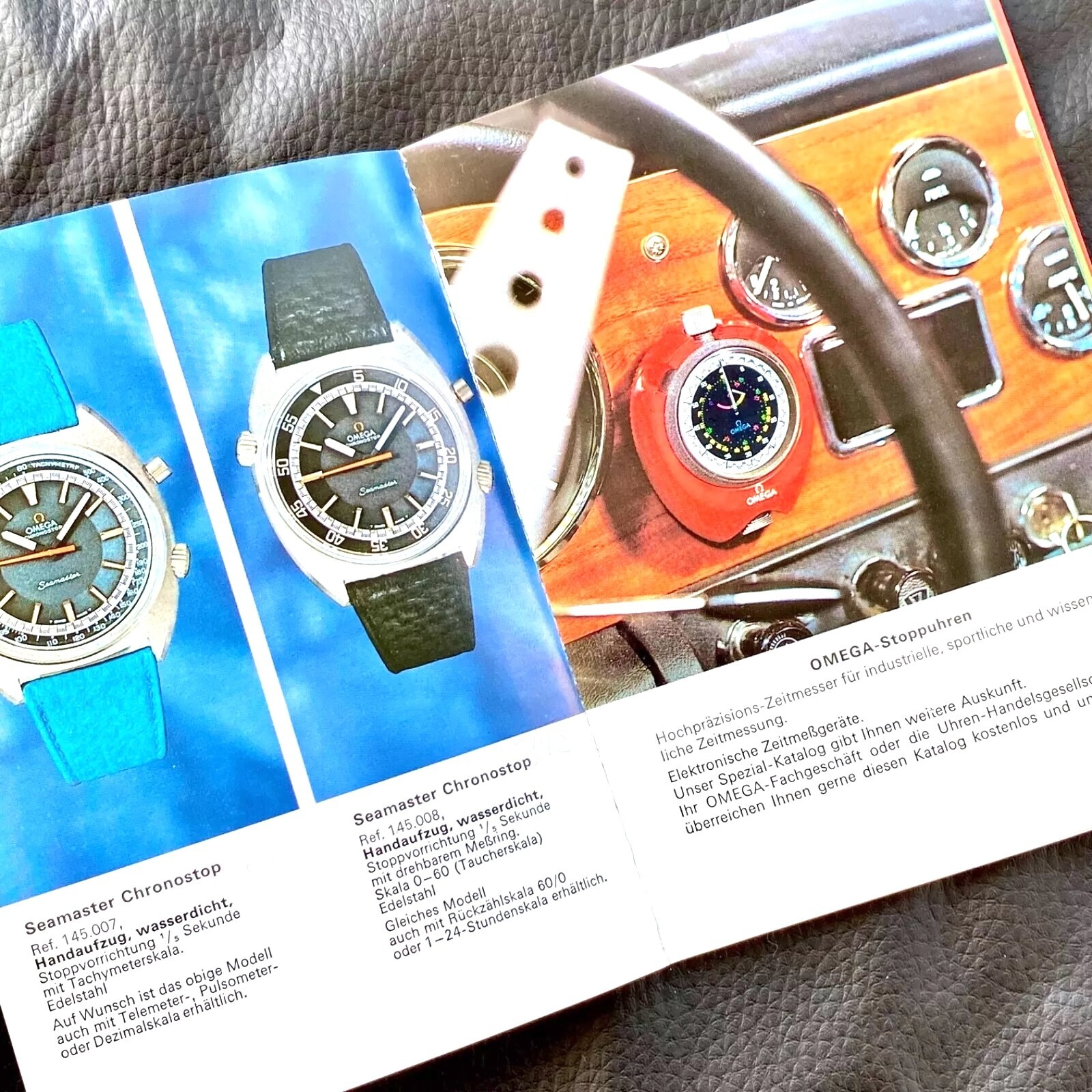 Genuine CorfaM® Straps Bands for Vintage & Reissue Omega Watches & Chronographs.