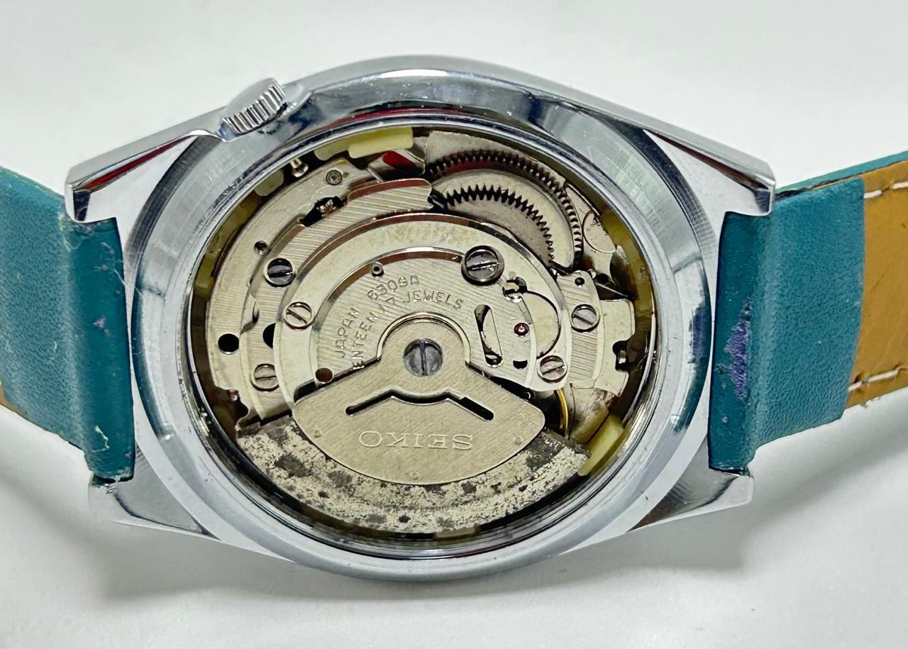 Vintage Seiko Blue Dial Automatic Japan Movement No.6309A Men’s Wrist Watch.
