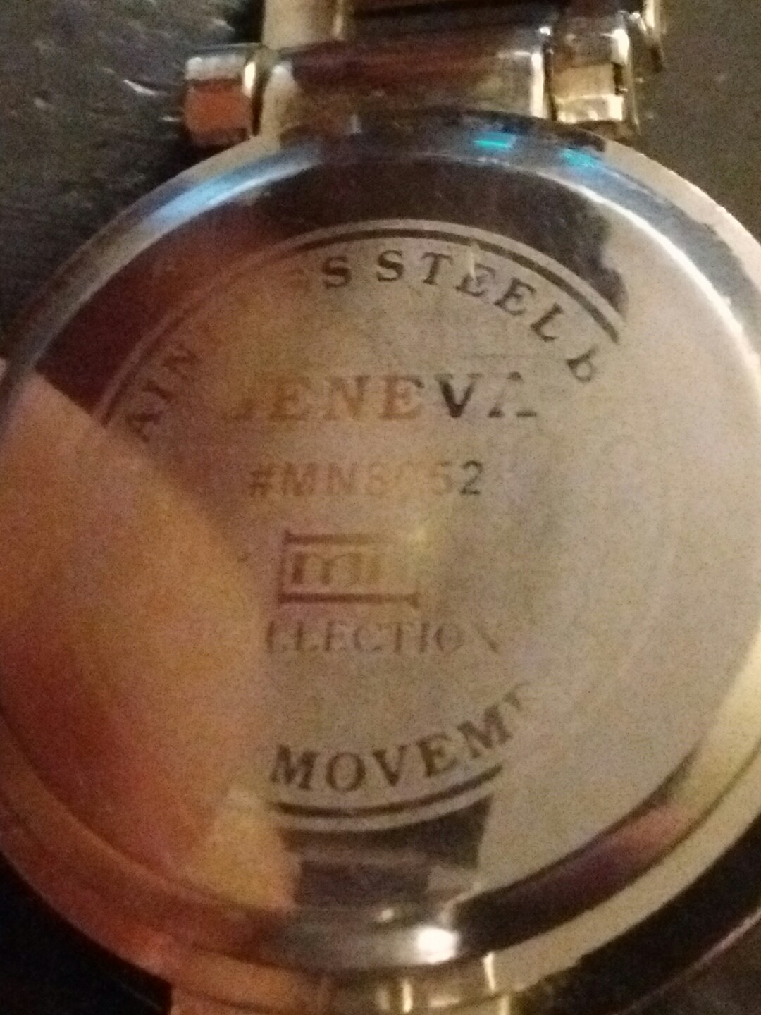 Vtg Geneva MN Collection MN8052 ladies watch, running with new battery