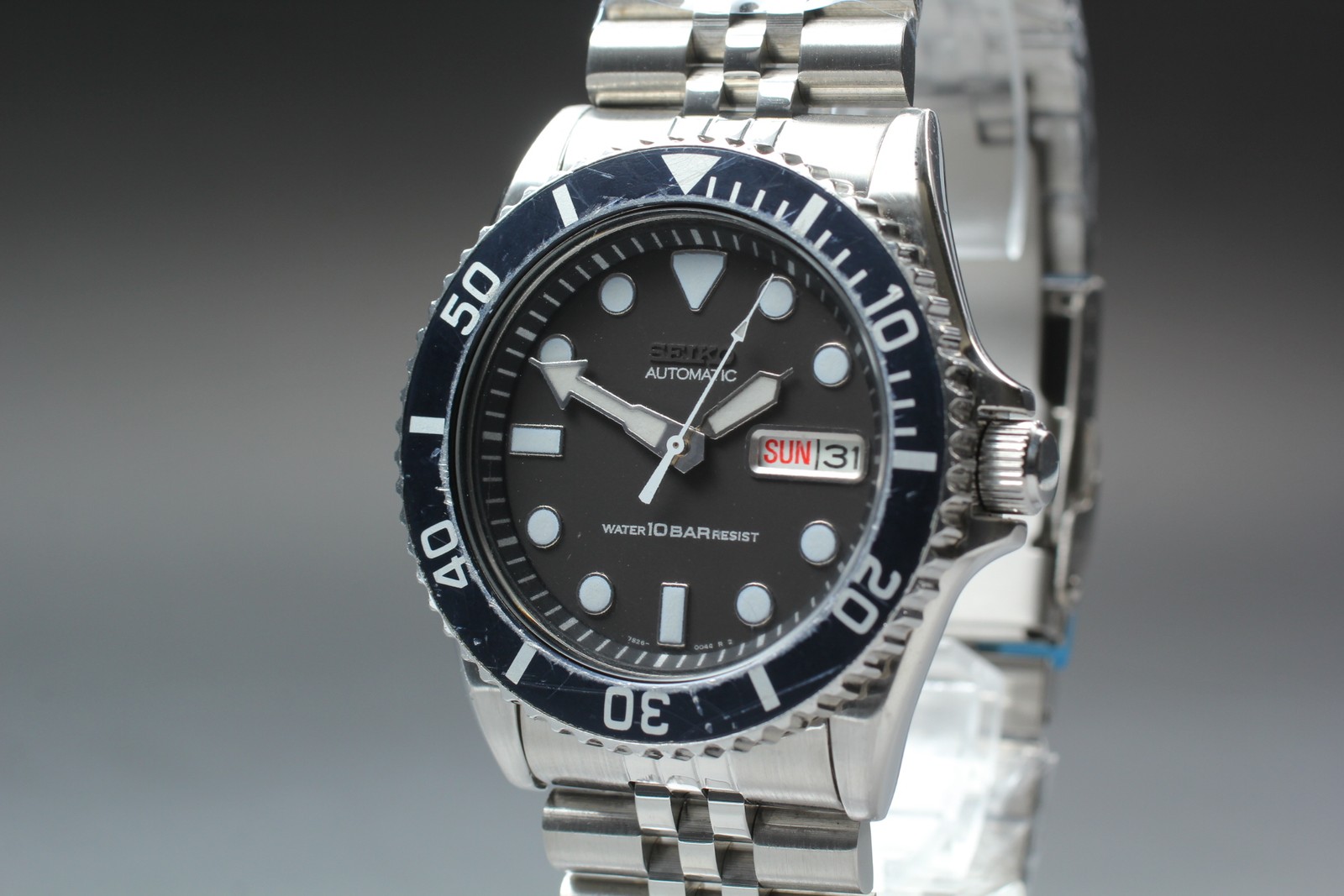 [Near MINT] Seiko Divers 7S26-0040 SKX031 Black 42mm AT Mens Watch From Japan
