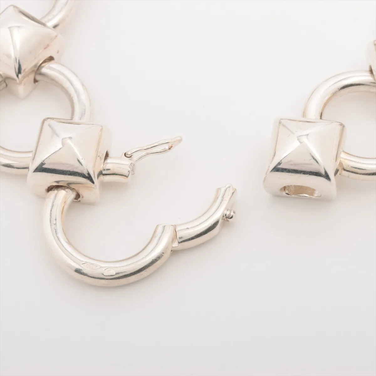 Hermès Lancelot Bracelet 925 70.4g Silver