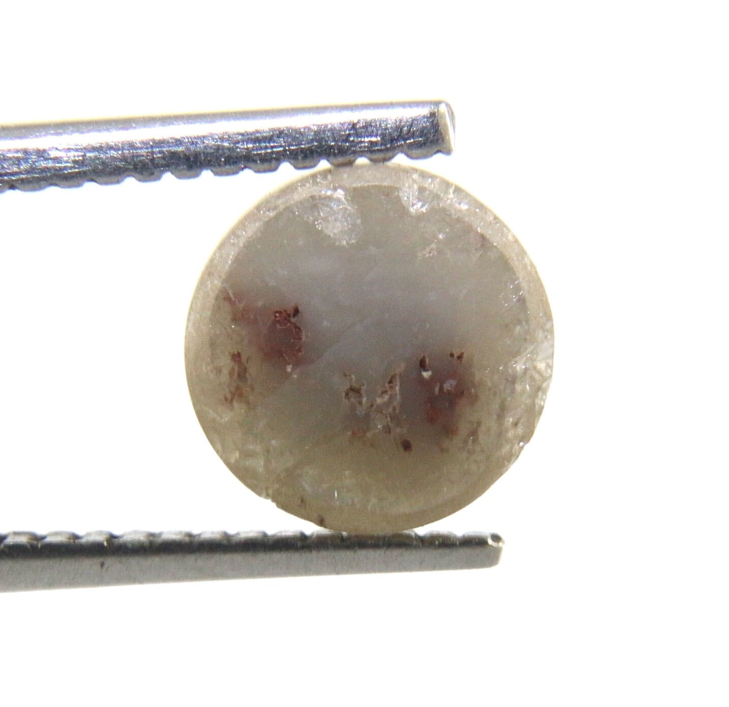 2.00 cts Natural Round Shape Gray Color Rose Cut Diamond 7.69-7.75×3.65 MM