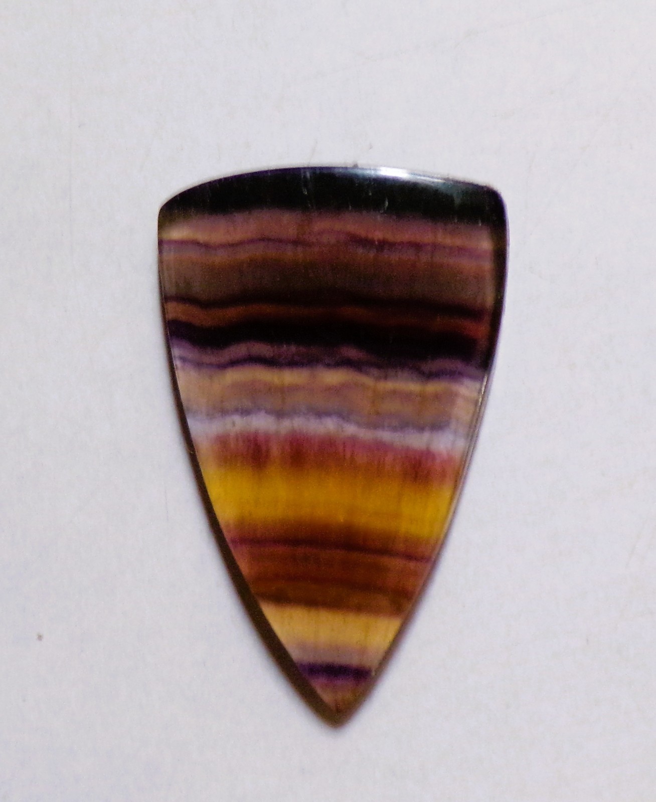35.25 Cts Natural Fluorite Cabochon Loose Gemstone 37.4X24.2X4MM 07