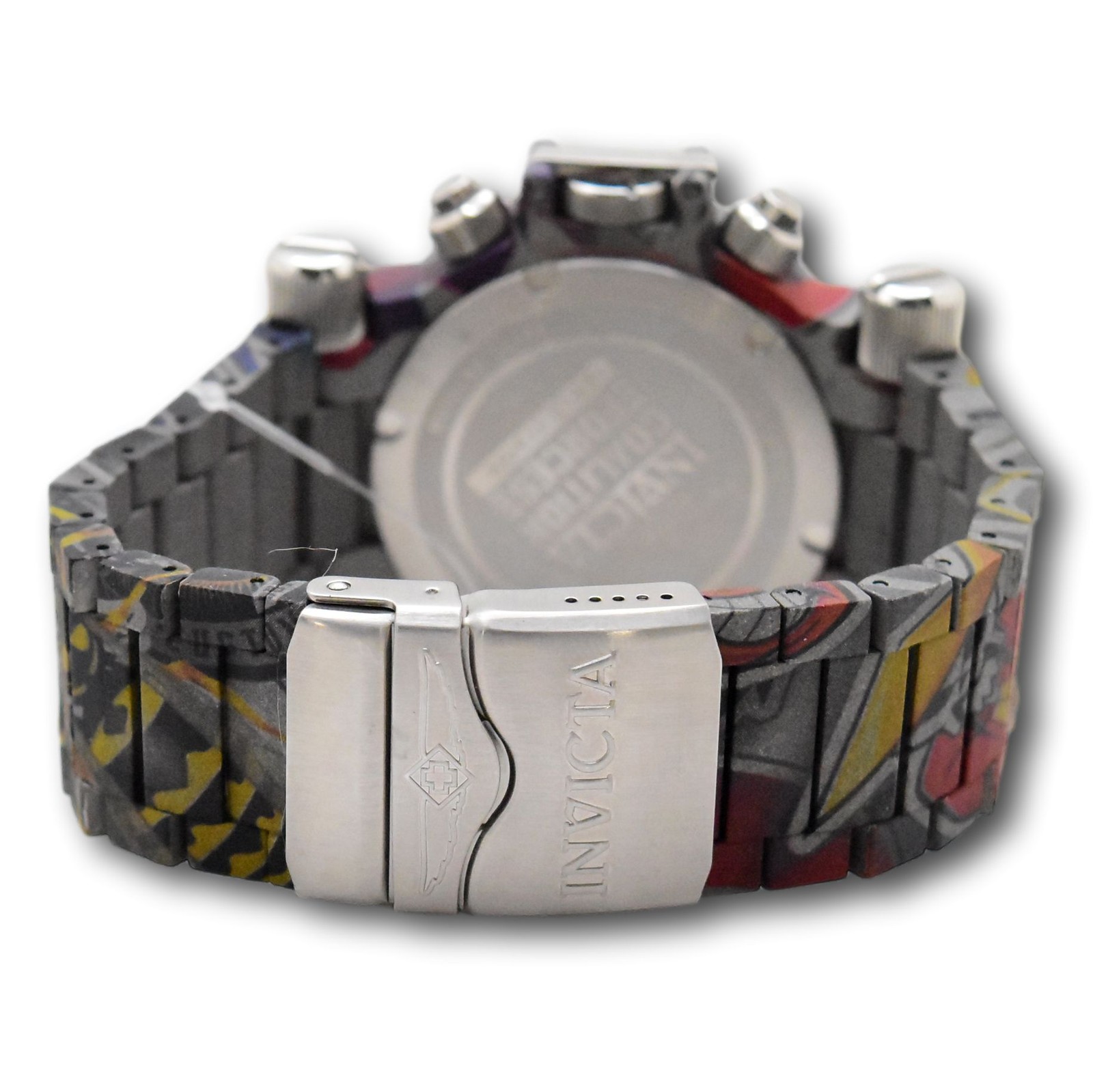 Invicta Coalition Forces Graffiti Hydro-Plated Men 51mm Swiss Chrono Watch 26449