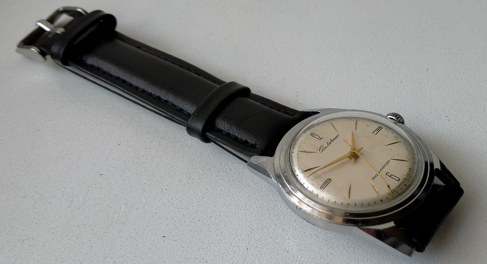 Stolichnie 2409 Original Soviet Mechanical Classic Luxury Watch 1 MCHZ 1960s
