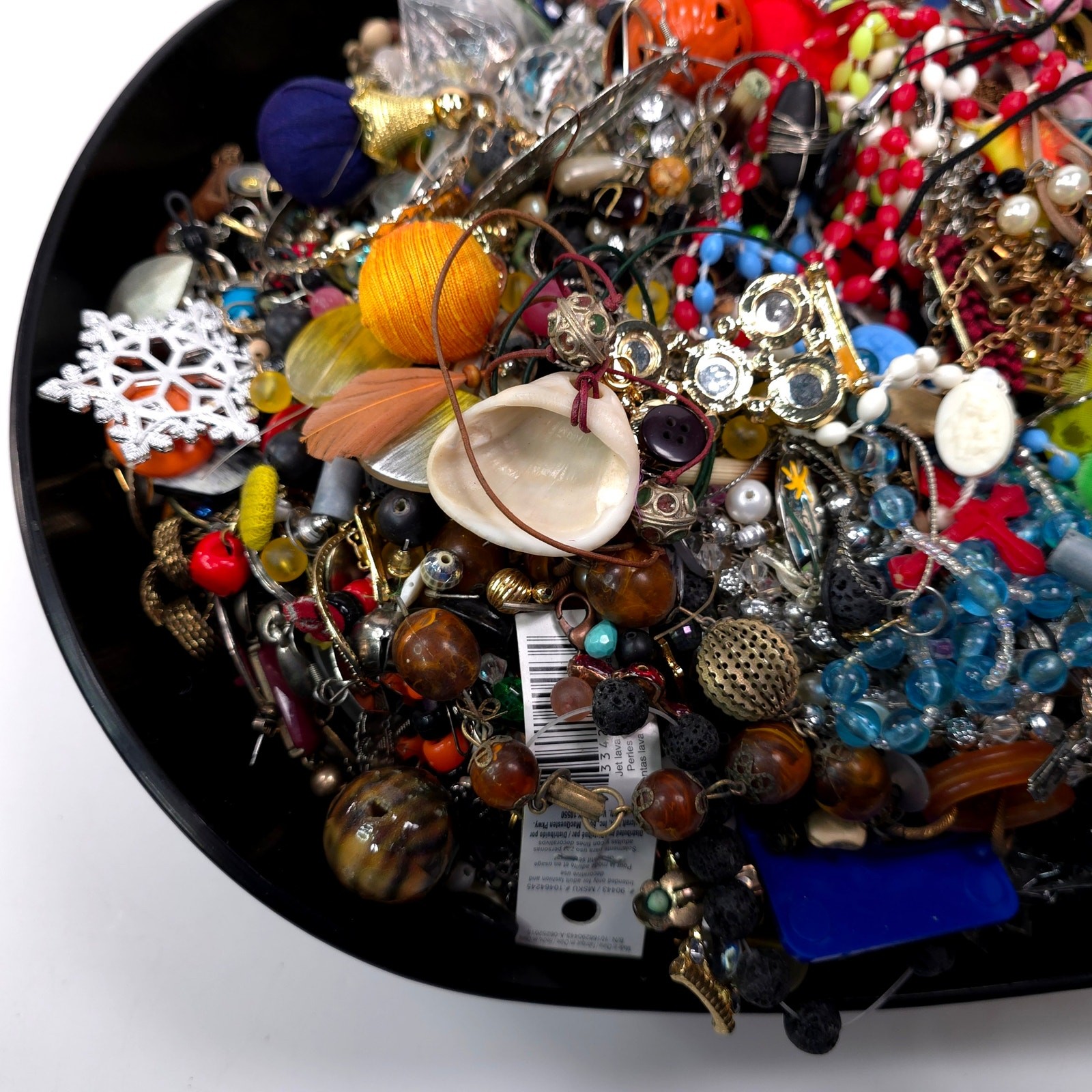 10 lb Vintage to Now Mixed Jewelry Lot Costume Craft Repair Junk Resale J46
