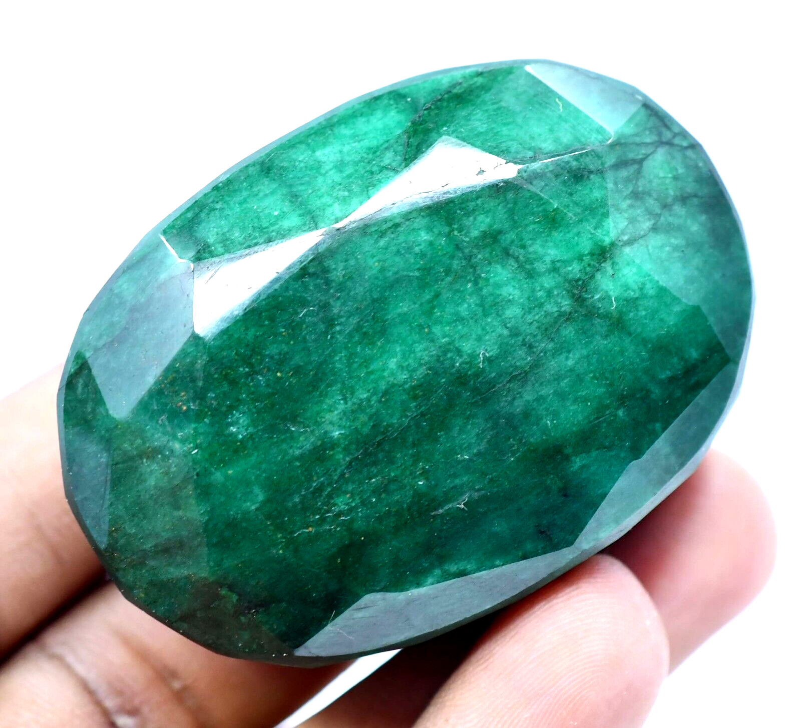 568.0 Ct Natural Huge Green Emerald Earth-Mined Certified Museum Use Gemstone