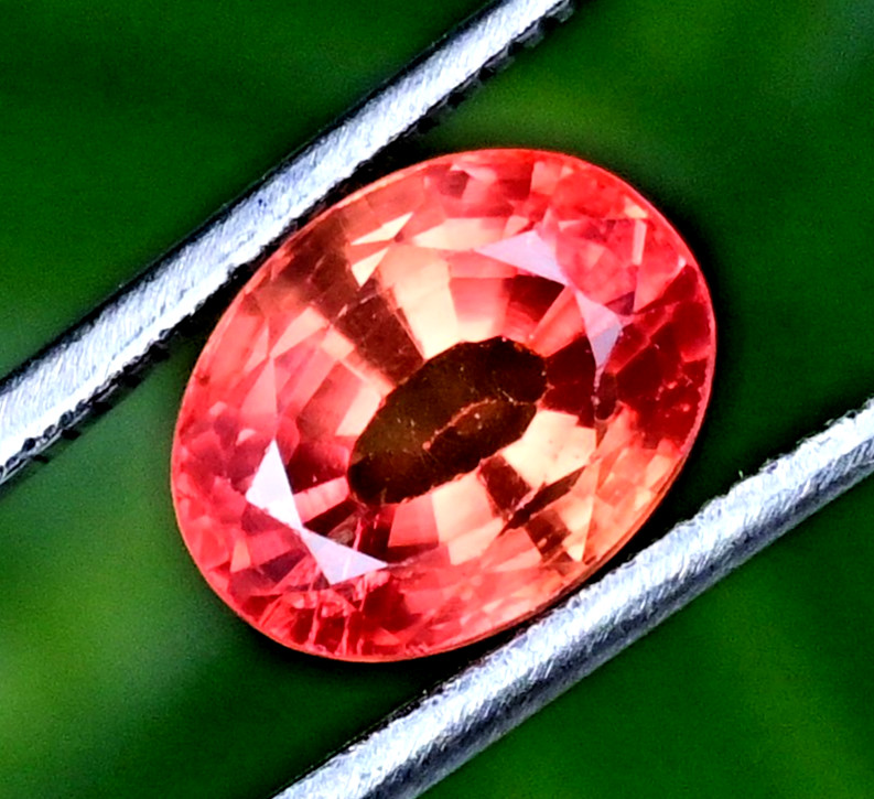 5.60 Ct Natural Myanmar Orange-Red Spinel Oval Cut Certified Gemstone
