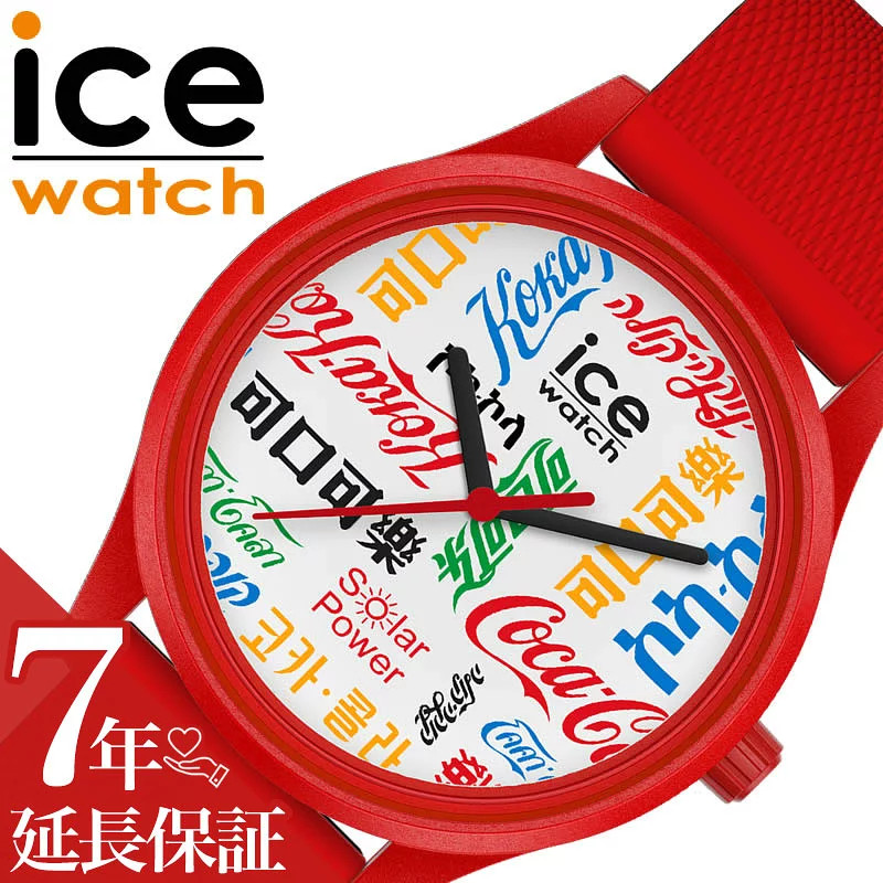 ICE-WATCH Coca-Cola Solar Black Dial Watch ICE- 019620Multilingual Limited Japan