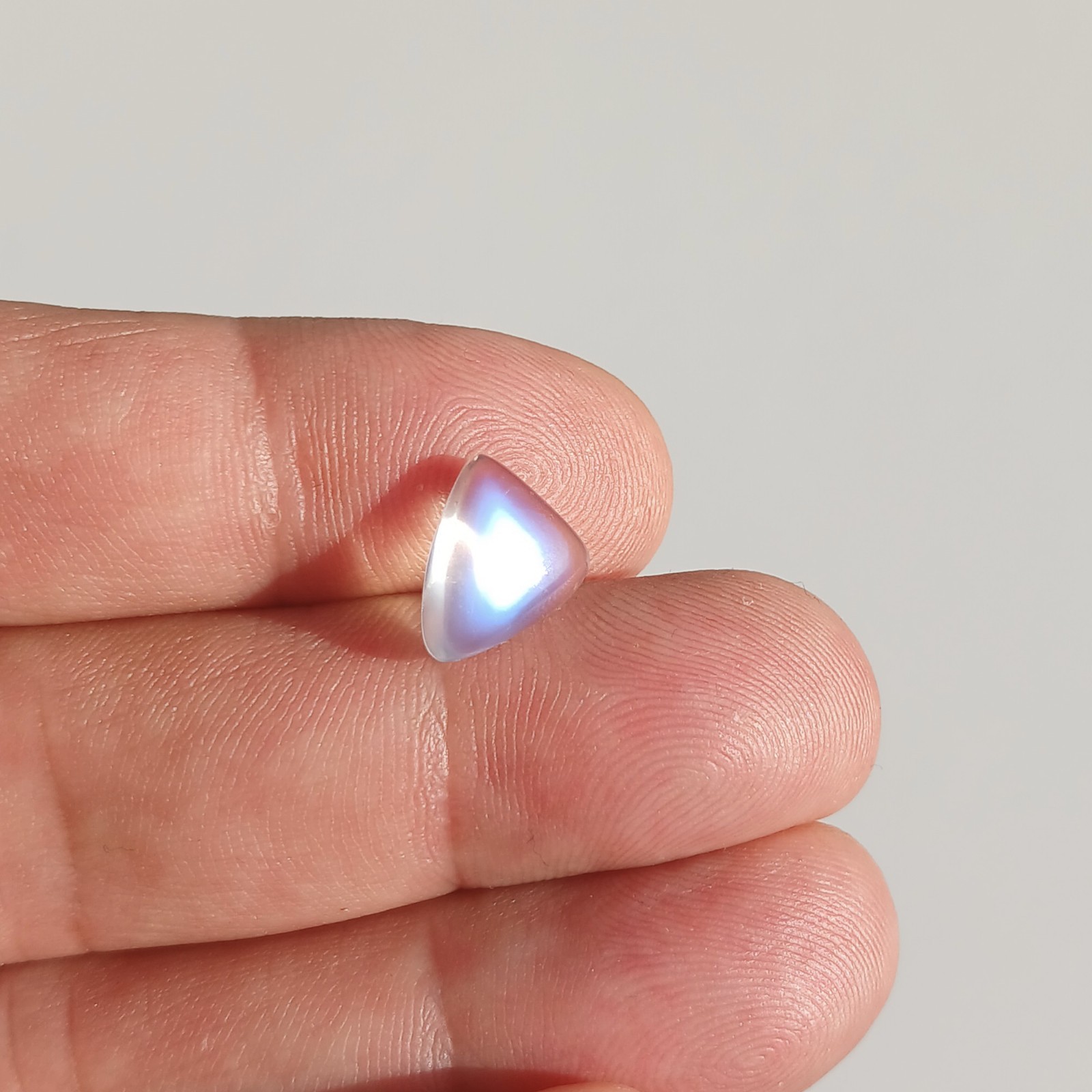 Loose Moonstone, Unique Designer Cabochon, 3.5 CT – 11.6 mm x 8.8 mm x 5.2 mm