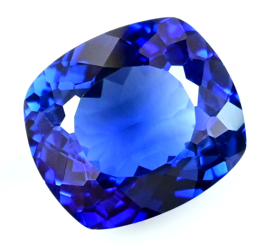 Natural Ceylon Blue Sapphire 17.95 Ct Cushion Certified Flawless Loose Gemstone