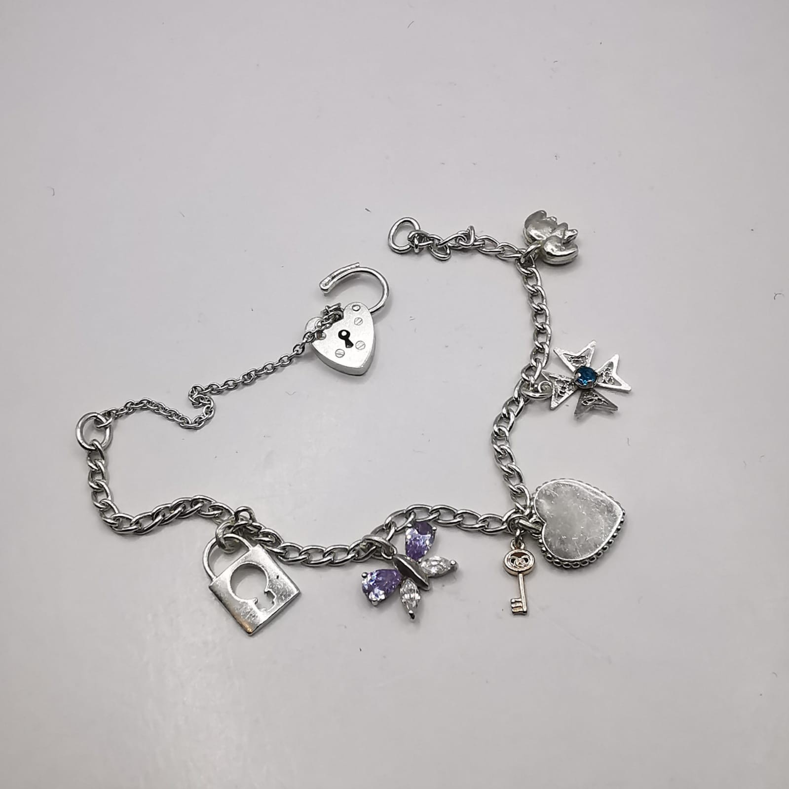 Vintage 925 Sterling Silver Handmade Bracelet Signed Adjustable 11.82g Jewelry