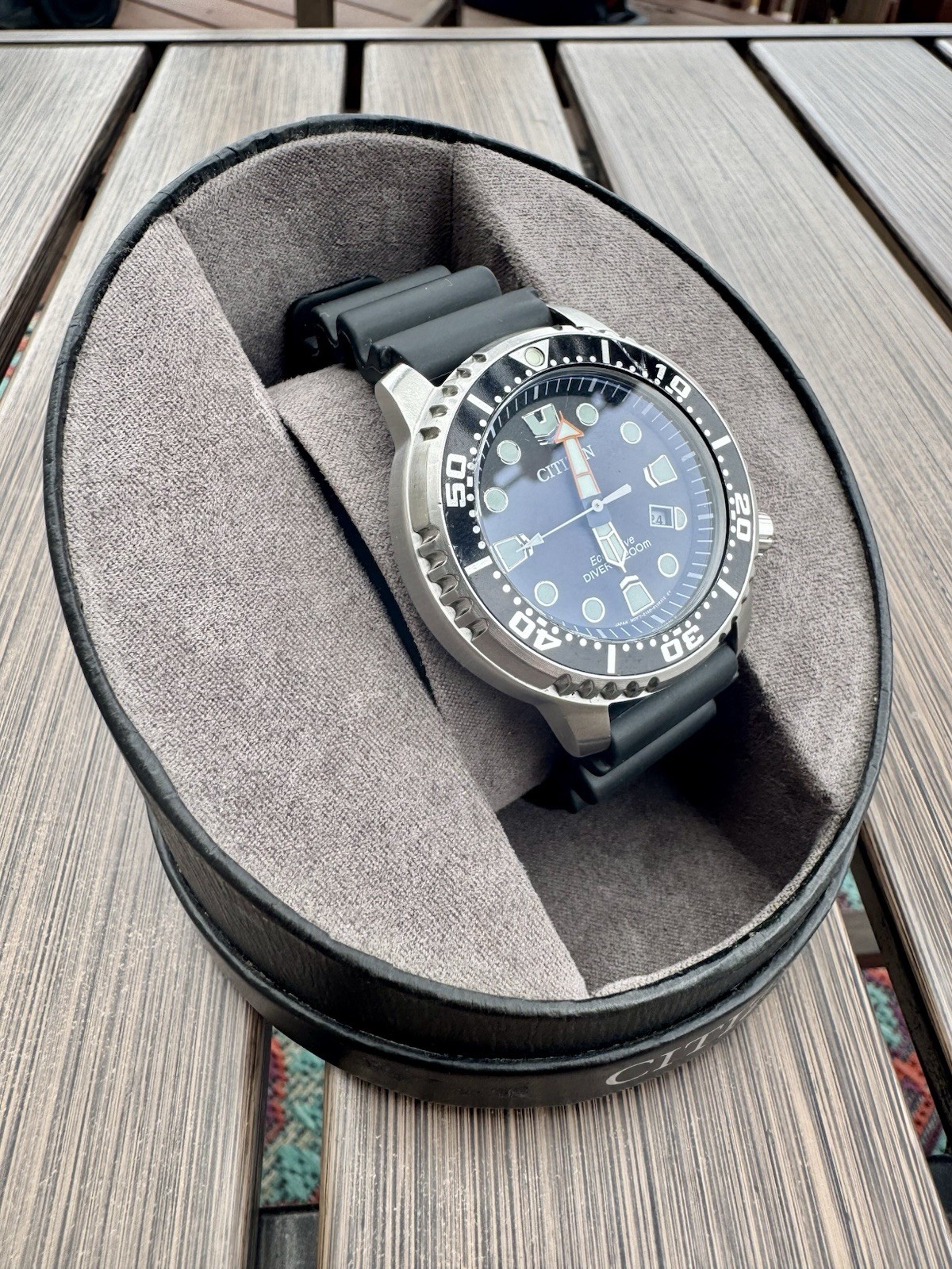 CITIZEN Promaster E168-S097720 Divers 200m Solar Men’s Watch W/ Extra Strap