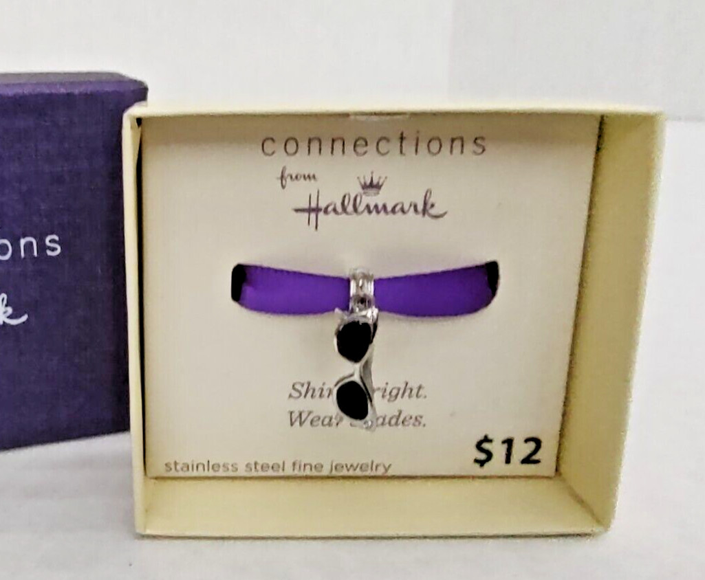 Connections from Hallmark Sunglasses Dangle Bead NIB Charm Wear Shades