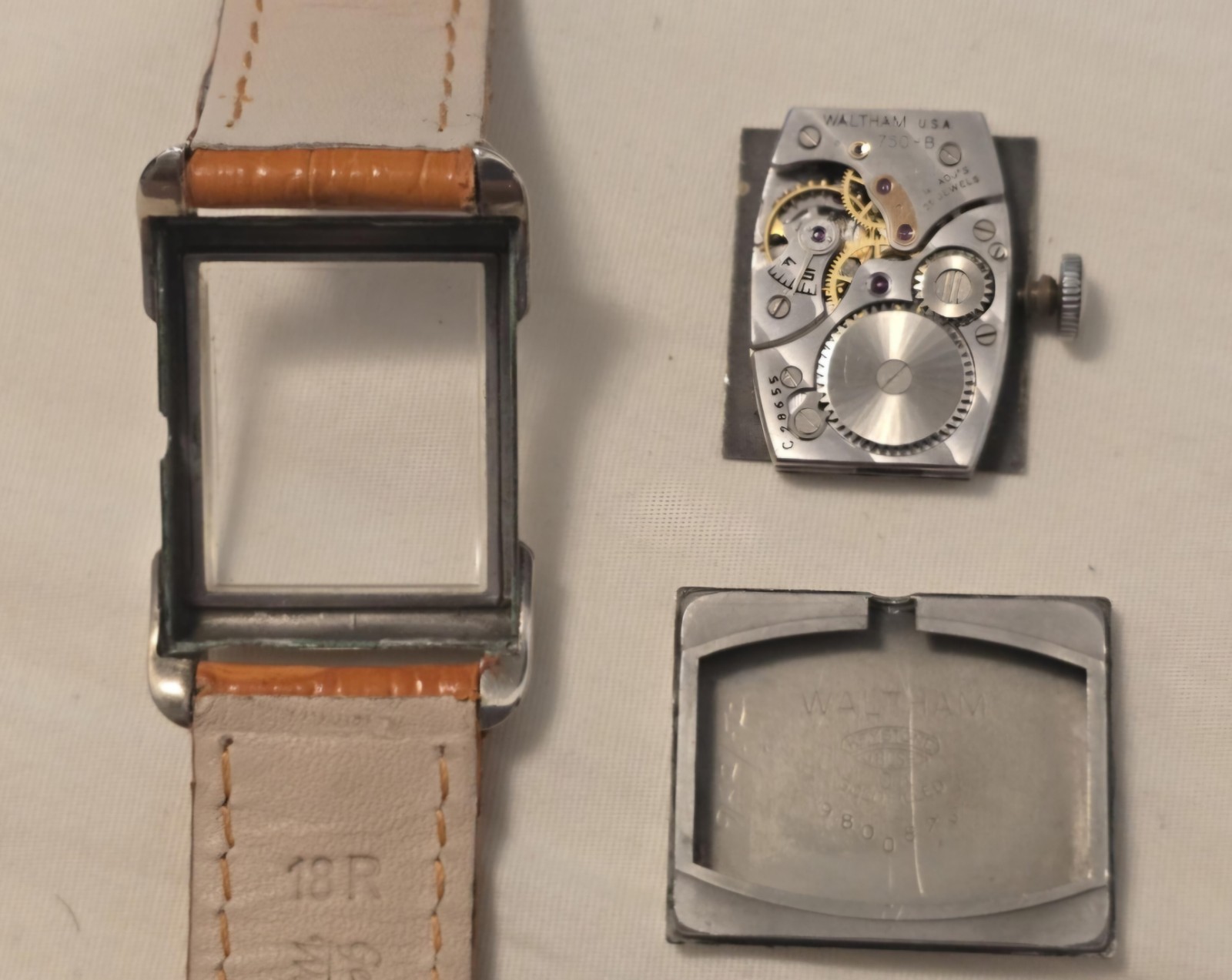 Vintage Waltham 1OK Gold Filled 750-B Movement 21 Jewels Manual Wind Men’s Watch