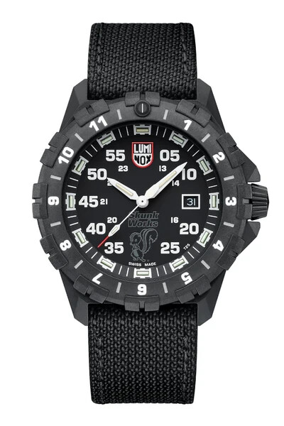 Luminox F-117 Nighthawk X Skunk Works Black Dial Nylon Band Men’s Watch XA.6442