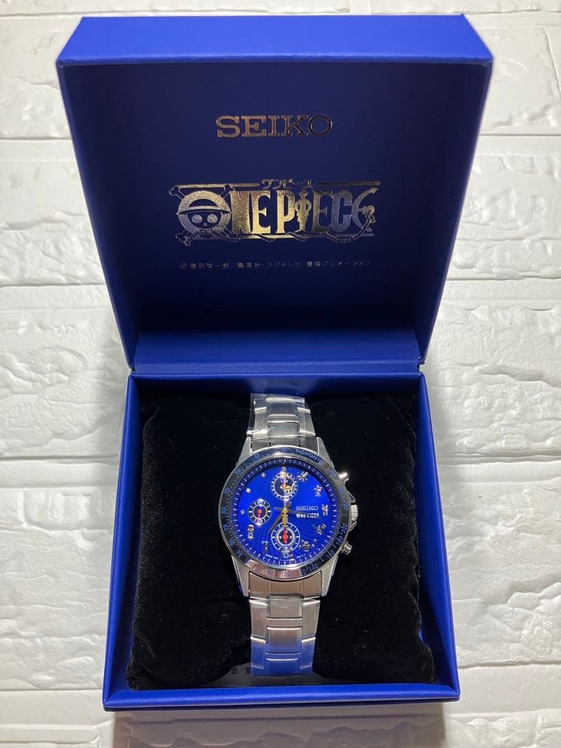 5000 points Seiko x One Piece 20 Watch Safe packing!
