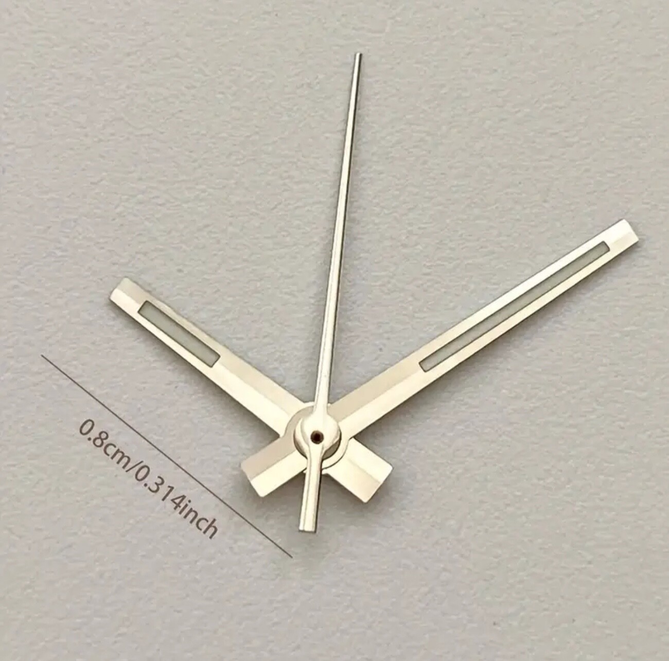 1 Set Luminous Watch Hands Silver Gold Rose For NH35 NH36 ETA2824/2836