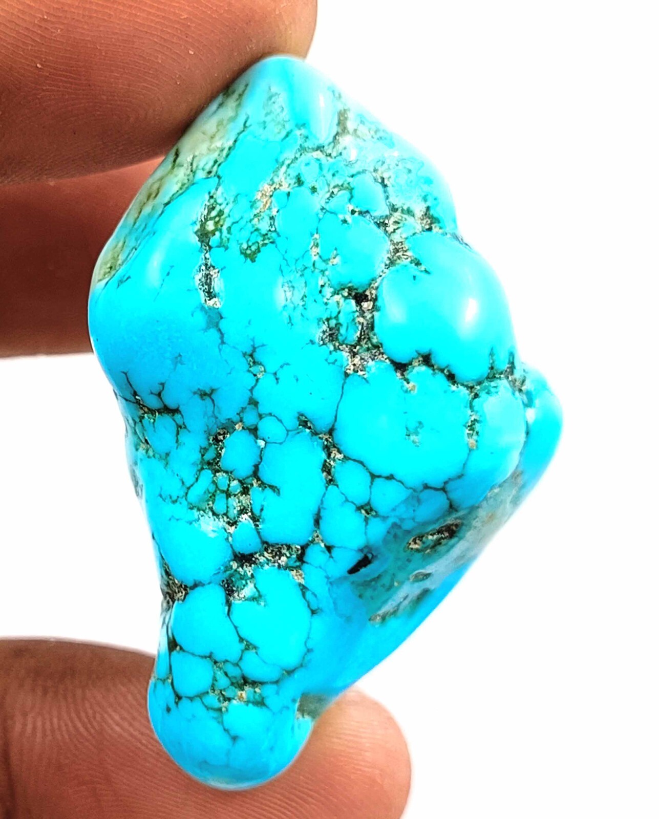 104.10 Ct Arizona Turquoise Uncut Rough Natural Loose Gems Discounted Offer!AAD