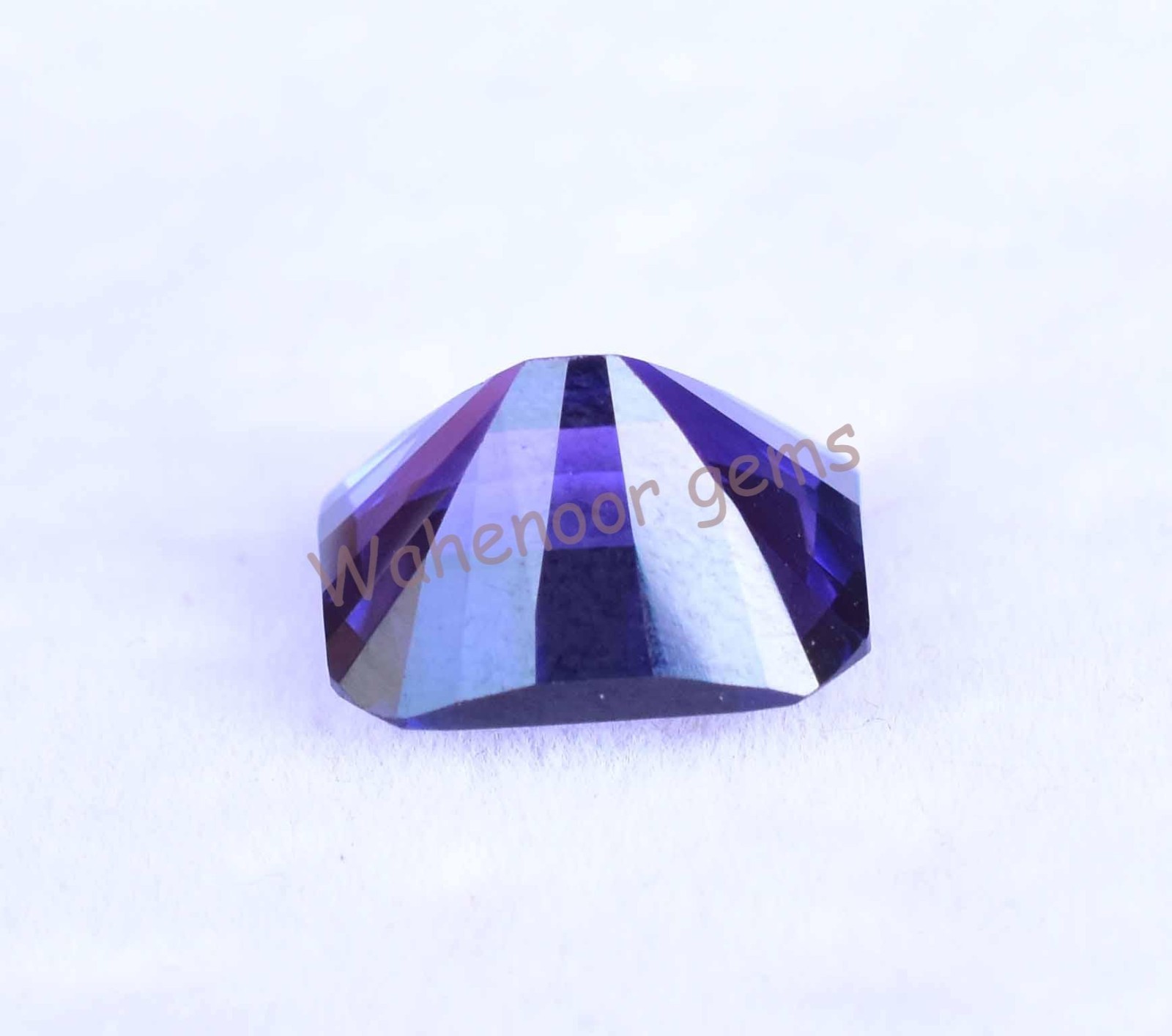 Natural 8.05 Ct Boysenberry Sapphire Emerald Master Cut AGL Certified Gemstone