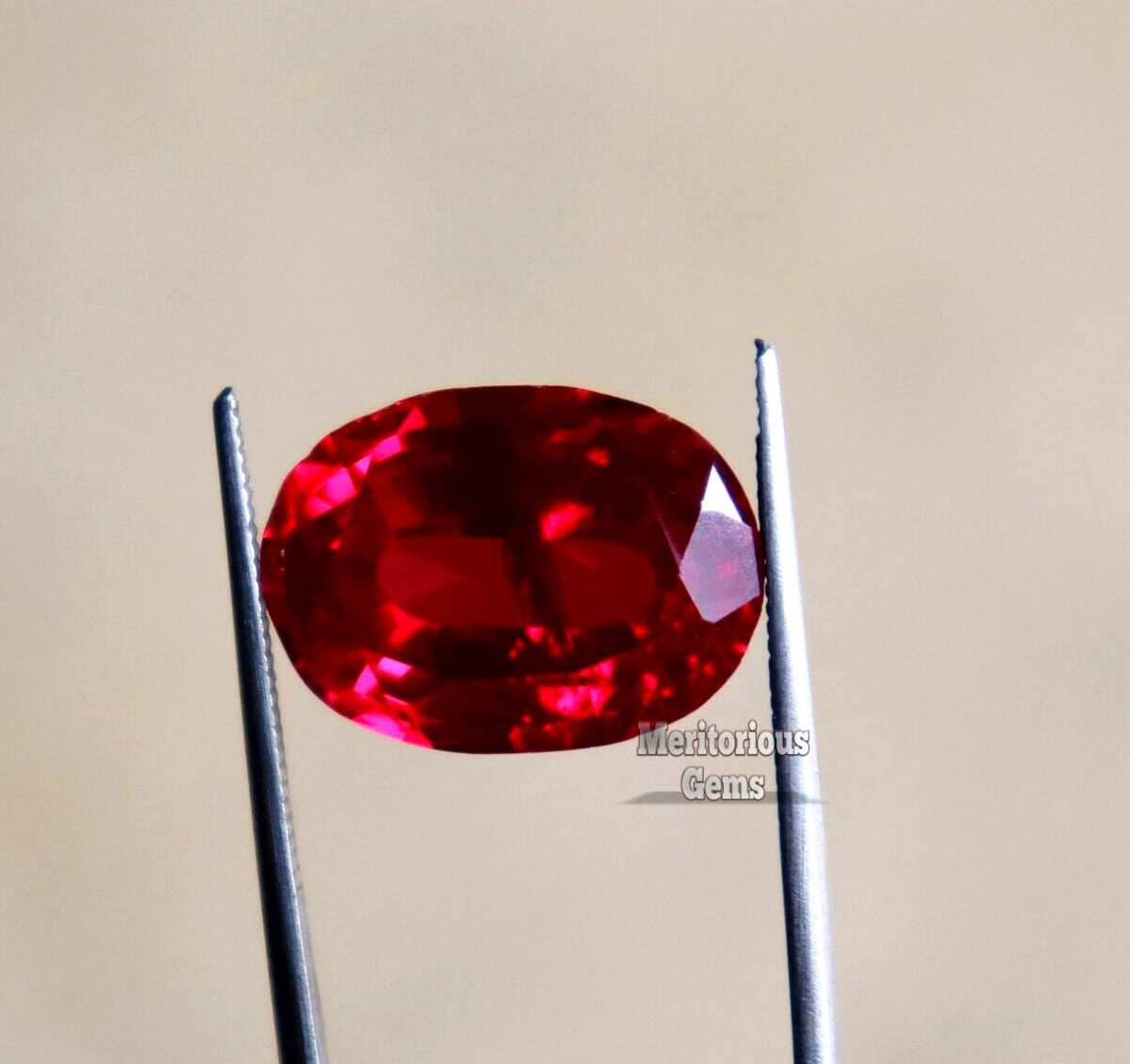 Natural Red Ruby Oval Cut 10-12 Ct Certified Loose Gemstone Best Offer