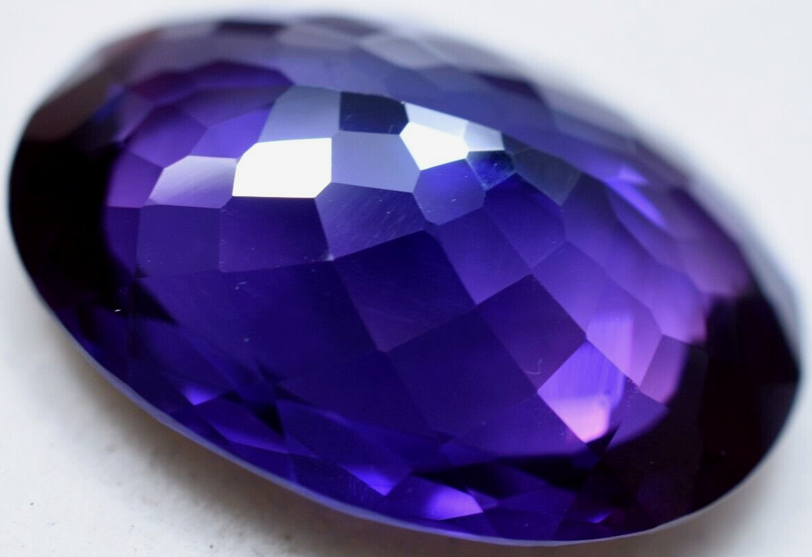 Natural 32.40 Ct Boysenberry Sapphire GGL Certified fabulous Loose Gemstone