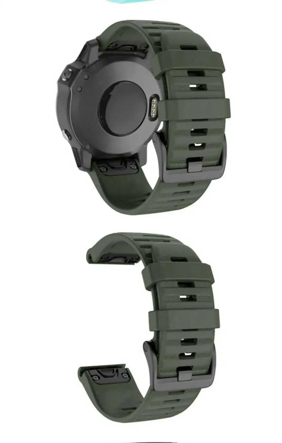 For Garmin Epix Pro Gen 2 & More QuickFit 20/22/26mm Sport Silicone Watch Band